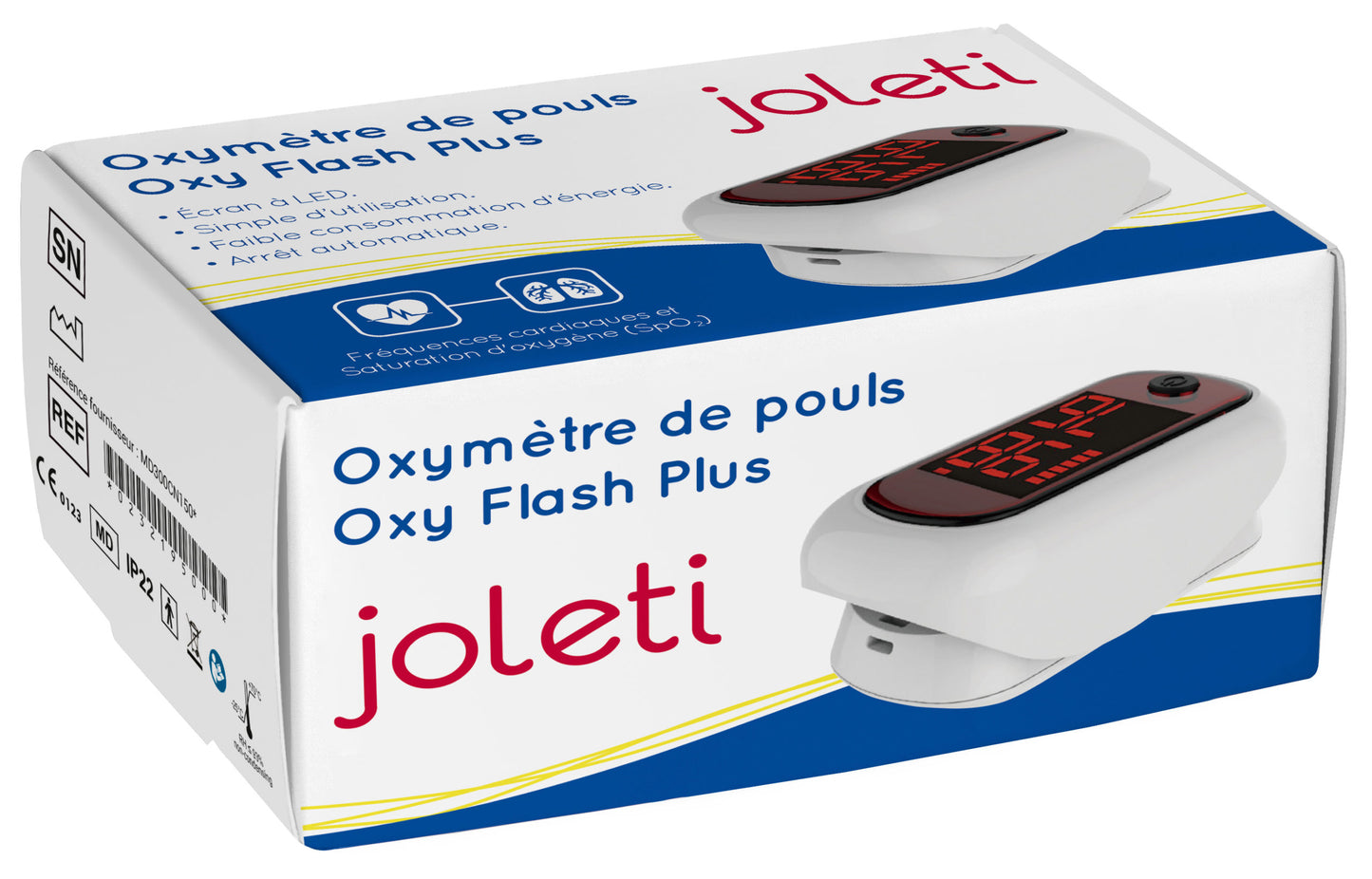 Oxymètre de pouls Oxy Flash Plus JOLETI / REF : 0232195000