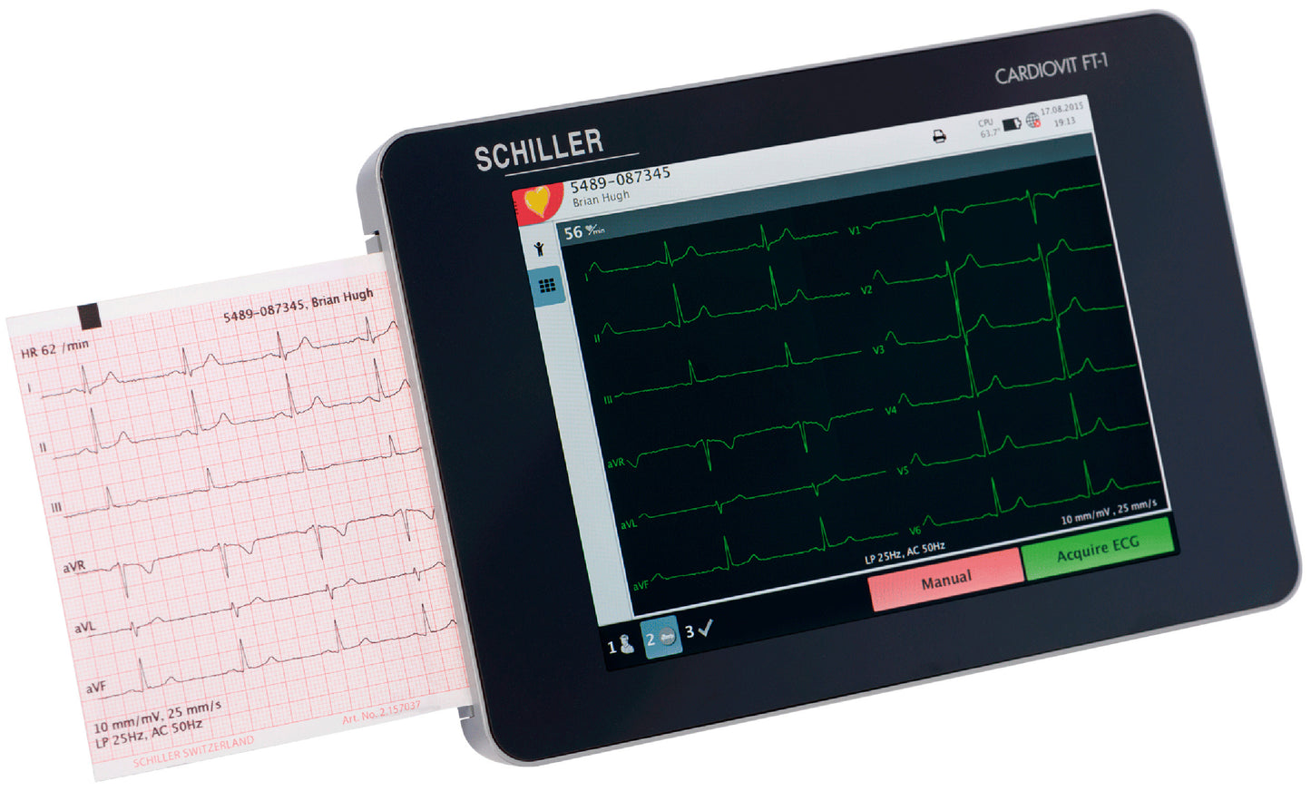 ECG CARDIOVIT FT1 tactile / REF : 0302216000