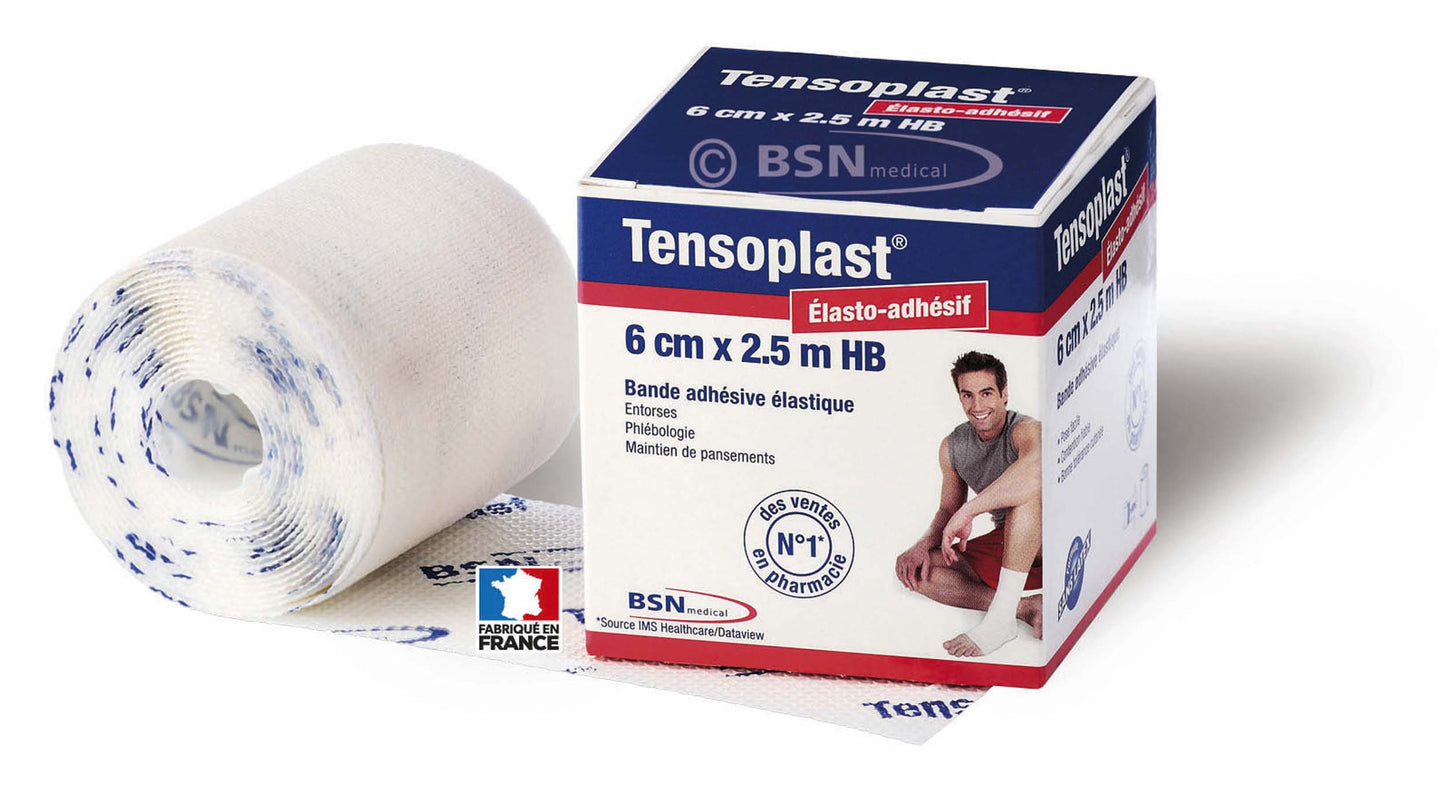 Bande adhésive élastique TENSOPLAST® HB / REF : 1302300010
