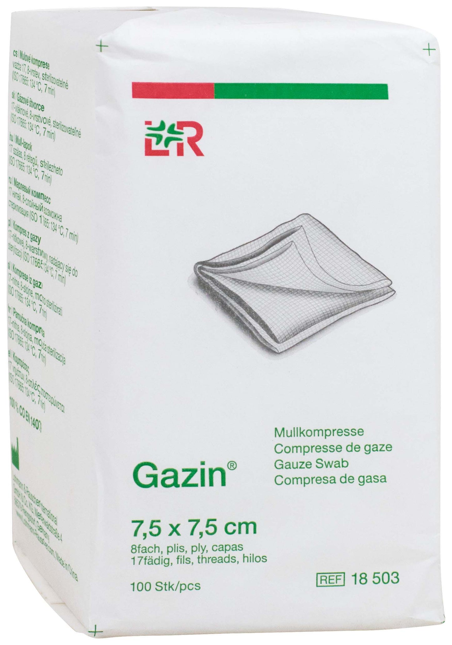 Compresse de gaze non stérile GAZIN® / REF : 1303030011
