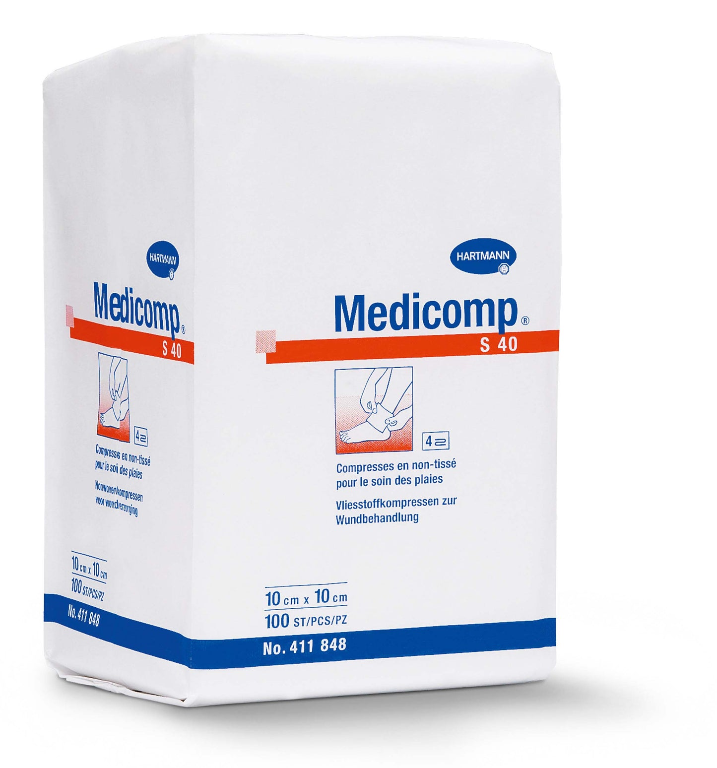 Compresse en non-tissé non stérile MÉDICOMP®