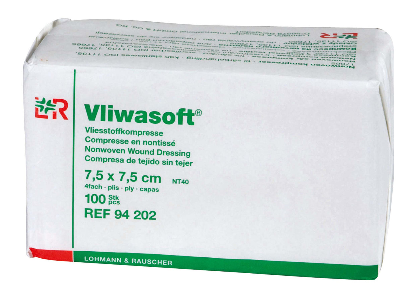 Compresse en non-tissé non stérile VLIWASOFT®